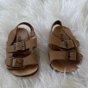 NWOT Old Navy Brown Sandals Two-Strap Design